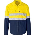 YELLOW Access Vented Two-Tone Reflective Work Shirt