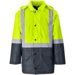 ALT-1701-Y_1024X1024 YELLOW Hazard Padded Two-Tone Hi-Viz Reflective Jacket