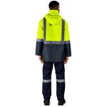 Hazard Padded Two-Tone Hi-Viz Reflective Jacket