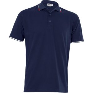 NAVY Mens Ash Golf Shirt - Navy
