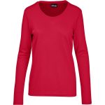 RED Ladies Long Sleeve All Star T-Shirt