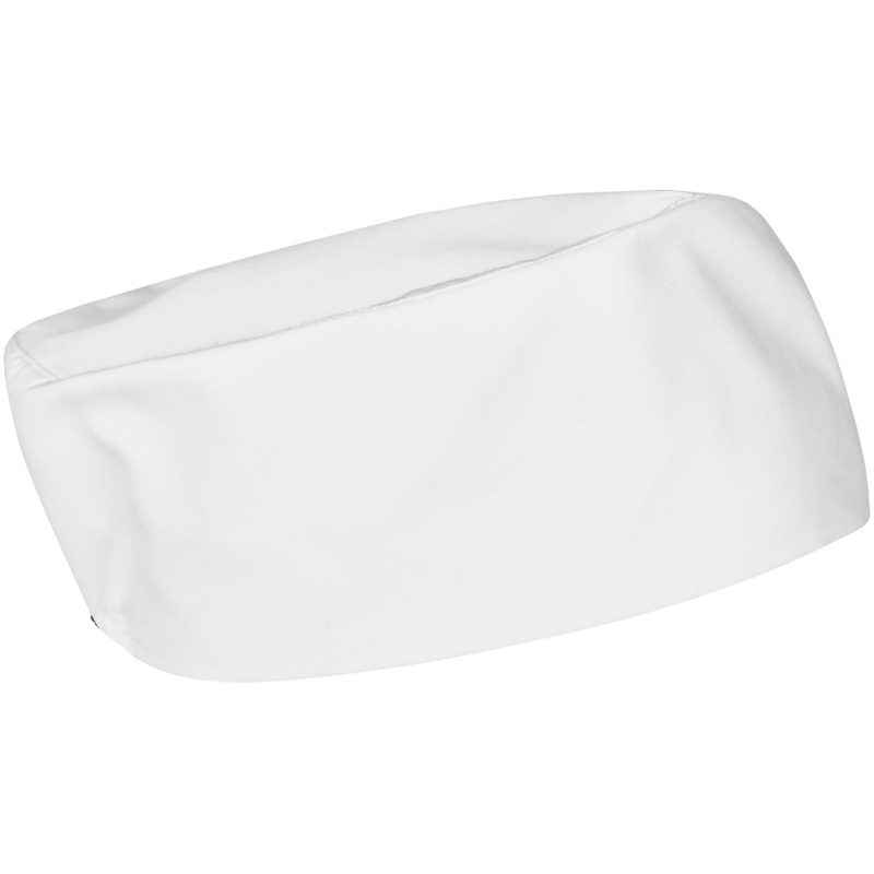 WHITE Avallon Chef Beanie