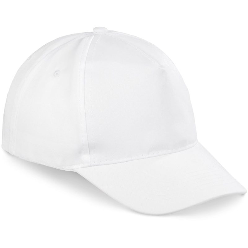 WHITE Brooklyn Cap - 5 Panel