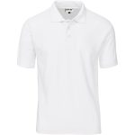 WHITE Kids Basic Pique Golf Shirt