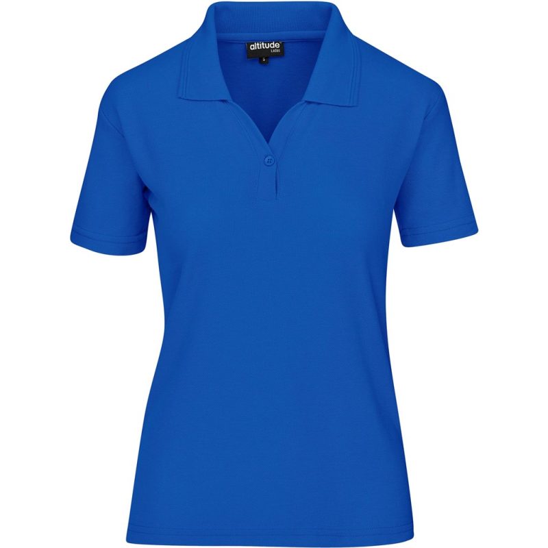ROYAL BLUE Ladies Basic Pique Golf Shirt
