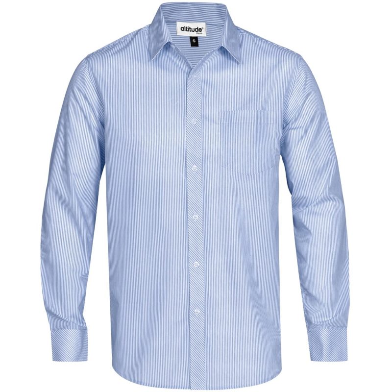 ALT-BHML-LB_1024X1024 LIGHT BLUE Mens Long Sleeve Birmingham Shirt - Light Blue