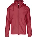 RED Unisex Cameroon Rain Jacket