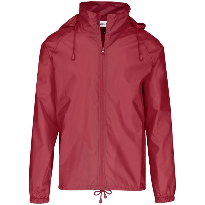 RED Unisex Cameroon Rain Jacket