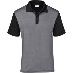 GREY Mens Crossfire Golf Shirt - Grey