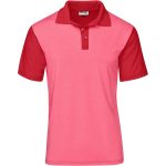 RED Mens Crossfire Golf Shirt - Red