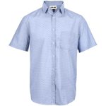ALT-DMS-LB_1024X1024 LIGHT BLUE Mens Short Sleeve Duke Shirt - Light Blue