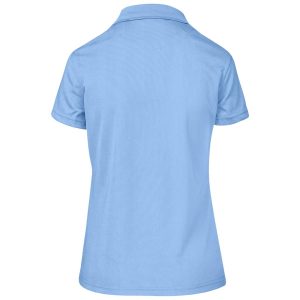 Ladies Distinct Golf Shirt - Sky Blue