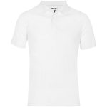WHITE Mens Distinct Golf Shirt