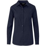 NAVY Ladies Long Sleeve Empire Shirt