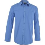 LIGHT BLUE Mens Long Sleeve Haiden Shirt - Light Blue
