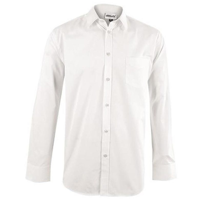 ALT-HAI-W_1024X1024 WHITE Mens Long Sleeve Haiden Shirt - White