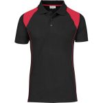BLACK Mens Infinity Golf Shirt - Black
