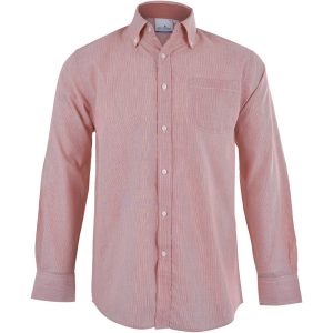 RED Mens Long Sleeve Lisbon Shirt - Red