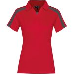 RED Ladies Nautilus Golf Shirt - Red