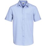 SKY BLUE Mens Short Sleeve Northampton Shirt