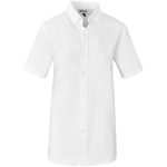 WHITE Mens Short Sleeve Nottingham Shirt