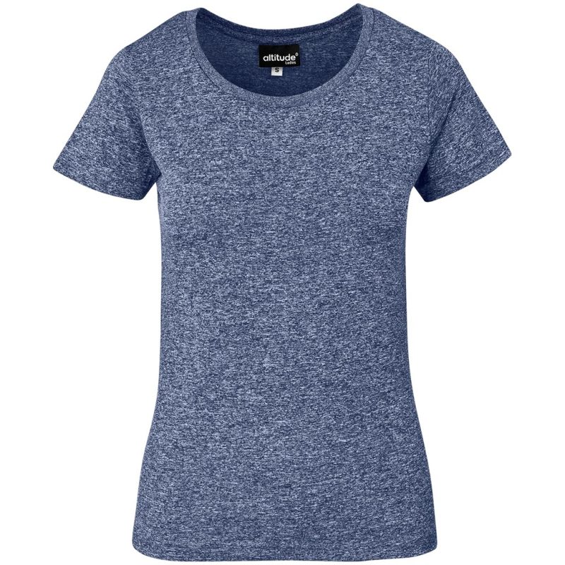 NAVY Ladies Oregon Melange T-Shirt
