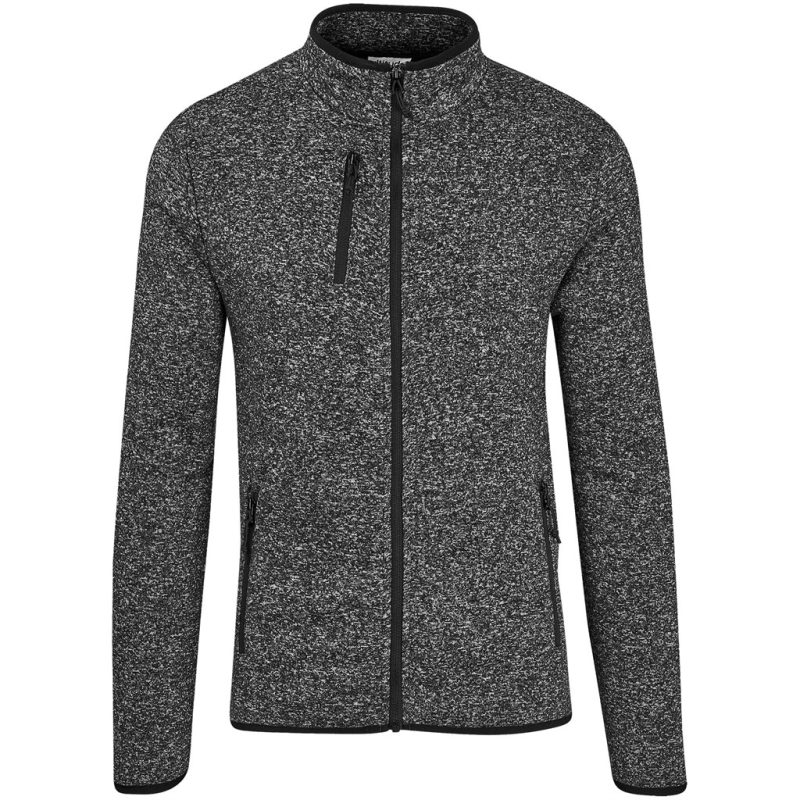 CHARCOAL Mens Paragon Fleece Jacket - Charcoal