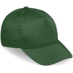 Dark Green Piccolo Kids 5 Panel Cap - Yellow