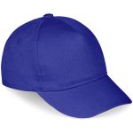 Royal Blue Piccolo Kids 5 Panel Cap - Yellow