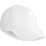 White Piccolo Kids 5 Panel Cap - Yellow