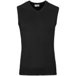 BLACK Mens Sleeveless Peru V-Neck Jersey - Black