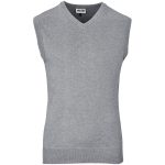 GREY Mens Sleeveless Peru V-Neck Jersey - Grey