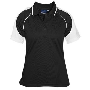 BLACK Ladies Toronto Golf Shirt - Black