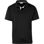 BLACK Kids Tournament Golf Shirt