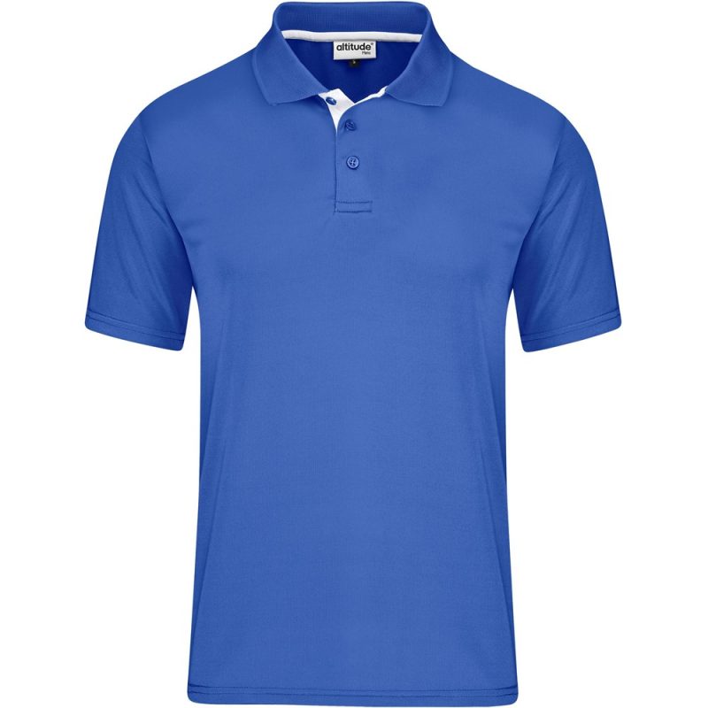 ROYAL BLUE Mens Tournament Golf Shirt