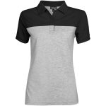 BLACK Ladies Urban Golf Shirt - Black