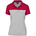 RED Ladies Verge Golf Shirt - Red