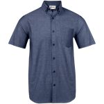 NAVY Mens Short Sleeve Viscount Shirt - Navy