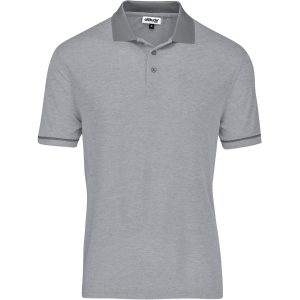 Light Grey Mens Verge Golf Shirt - Light Grey