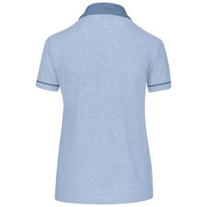 Ladies Verge Golf Shirt - Light Blue