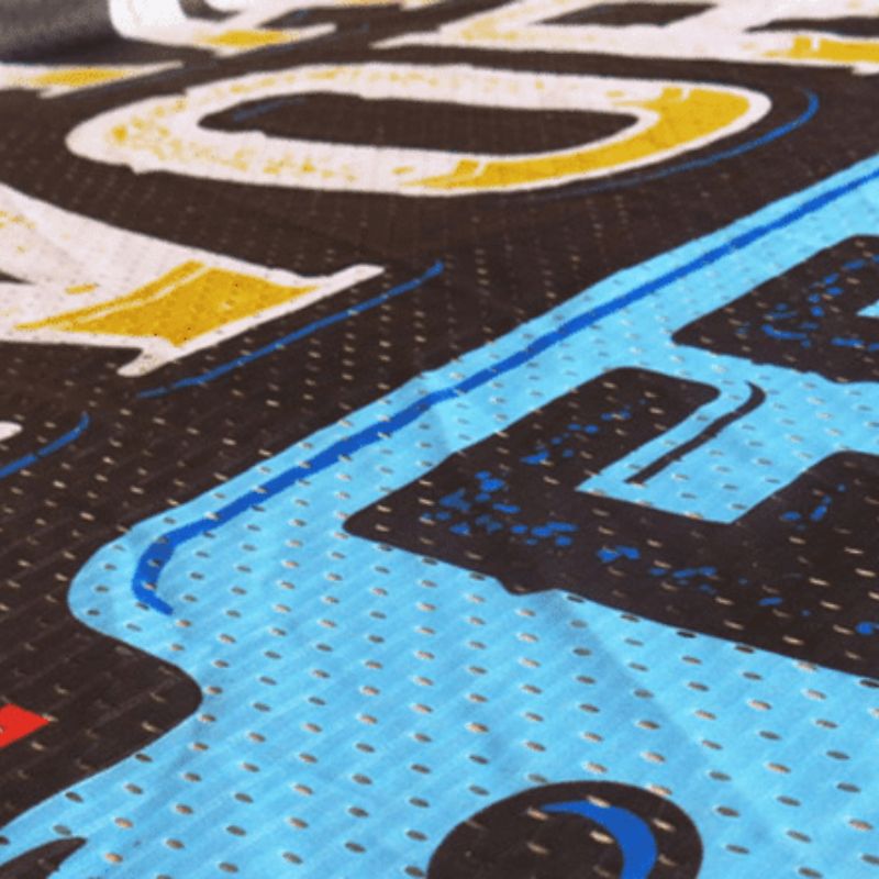 Airtex Fabric fence banner printing