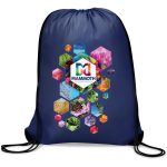 NAVY Symphony 210D Drawstring Bag