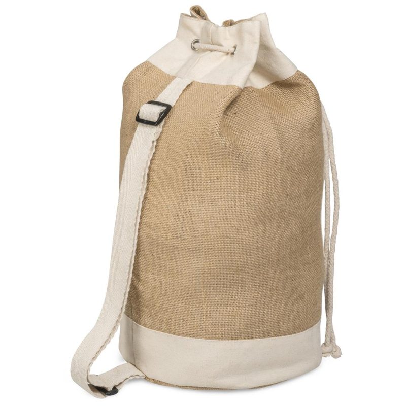 Okiyo Suna Jute & Cotton Beach Rucksack