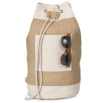Okiyo Suna Jute & Cotton Beach Rucksack