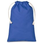 Altitude Allsorts Midi Cotton Drawstring Pouch - Blue