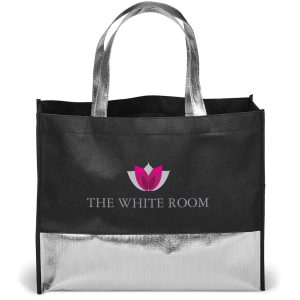 SILVER Burlesque Non-Woven Shopper