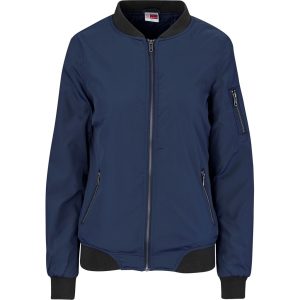 NAVY Ladies Crusader Bomber Jacket - Navy