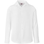 WHITE Mens Long Sleeve Wallstreet Shirt - White