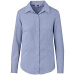 NAVY Ladies Long Sleeve Wallstreet Shirt - Navy