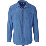 BLUE Mens Long Sleeve Eastwood Shirt